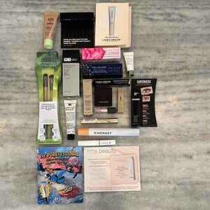 NEW Set of 20 Designer Make Up Products - Chantecaille, Kiehl’s, Lancôme, etc.